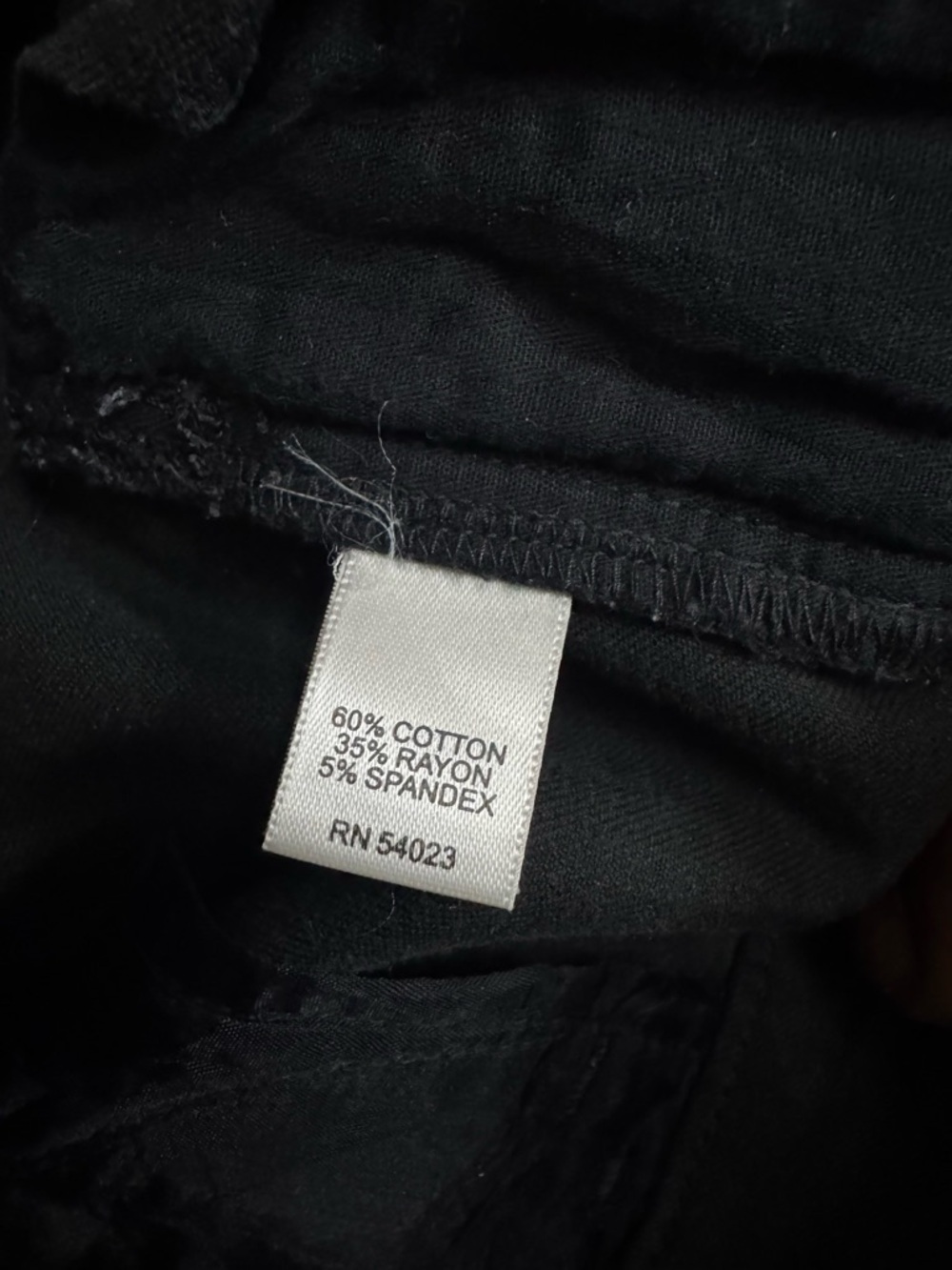 Banana Republic Black Stretch Denim Jeans Size 2 | Mid Rise Skinny 5 Pocket - Picture 3 of 6